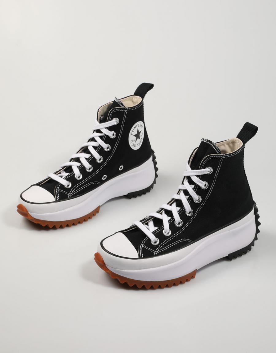 RUN, SNEAKERS Black Canvas 77378 – Mayka - Main Image