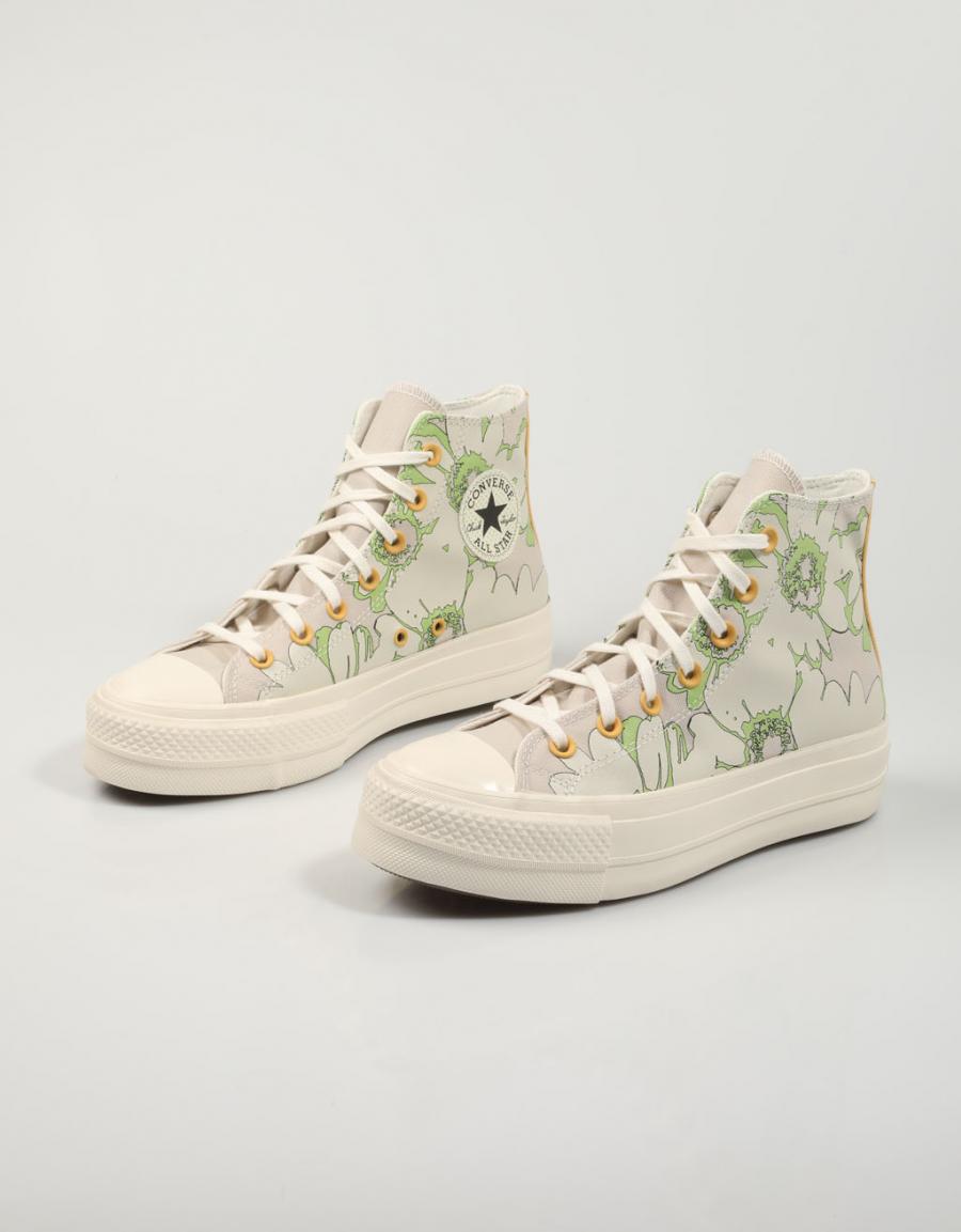 ZAPATILLAS CONVERSE CHUCK TAYLOR ALL STAR LIFT FLORA