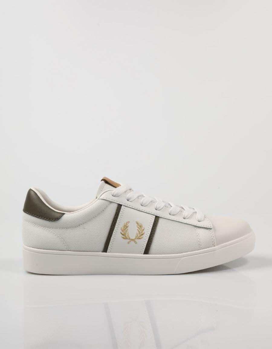 ZAPATILLAS FRED PERRY B3302 SPEMCER MESH en color Blanco