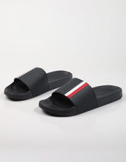 SANDALIAS TOMMY HILFIGER CORPORATE MONOGRAM POOL SLIDE