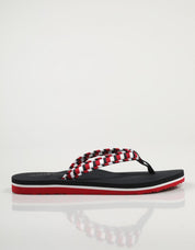 CHANCLAS TOMMY HILFIGER WOVEN WEBBING FLAT BEACH SANDAL