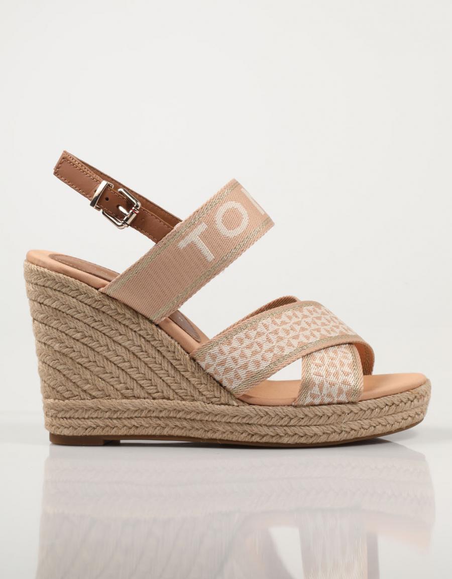 SANDALIAS TOMMY HILFIGER TOMMY WEBBING HIGH WEDGE SANDAL