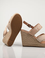 SANDALIAS TOMMY HILFIGER TOMMY WEBBING HIGH WEDGE SANDAL