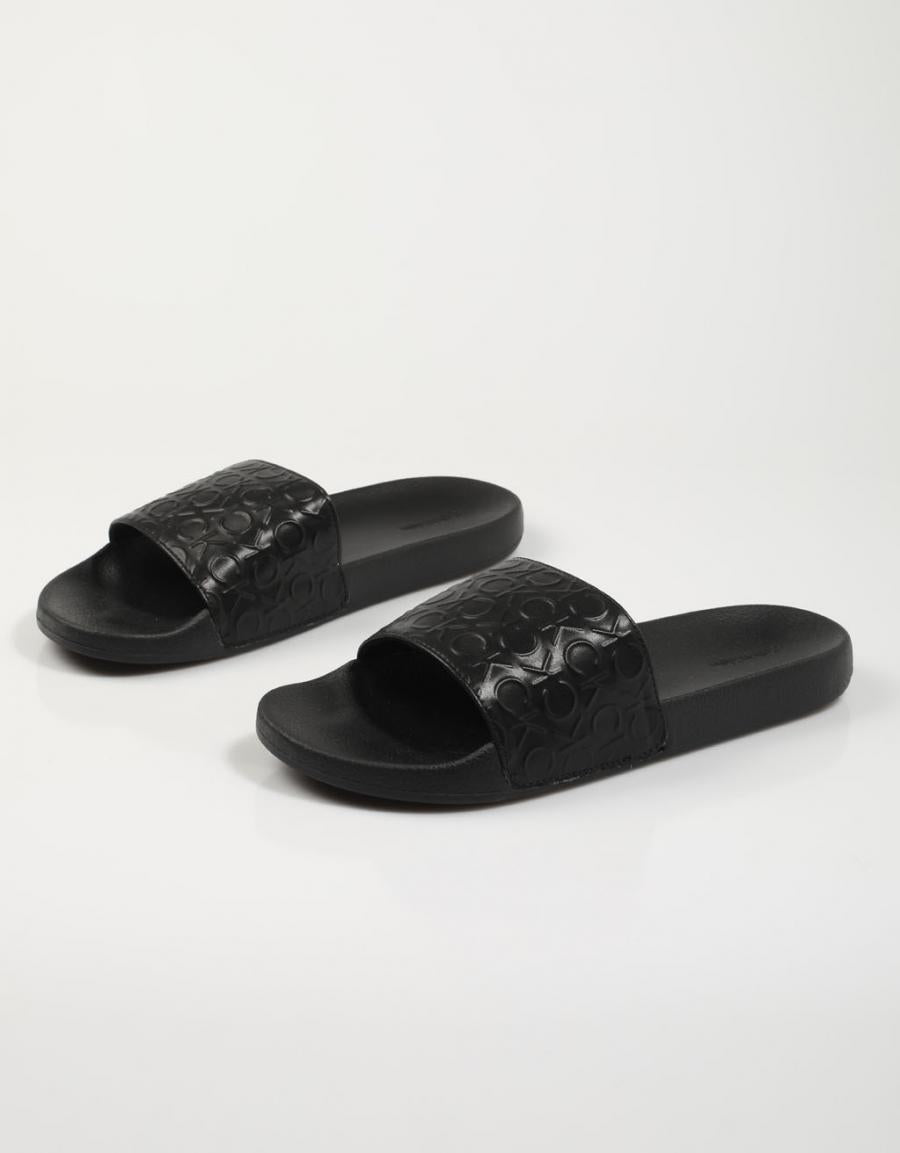 CHANCLAS CALVIN KLEIN POOL SLIDE HIGH FREQ