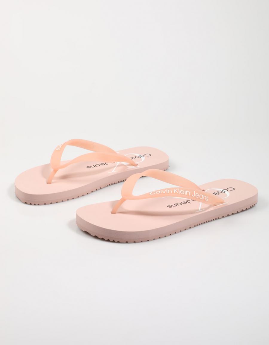 CHANCLAS CALVIN KLEIN BEACH SANDAL MONOGRAM TPU