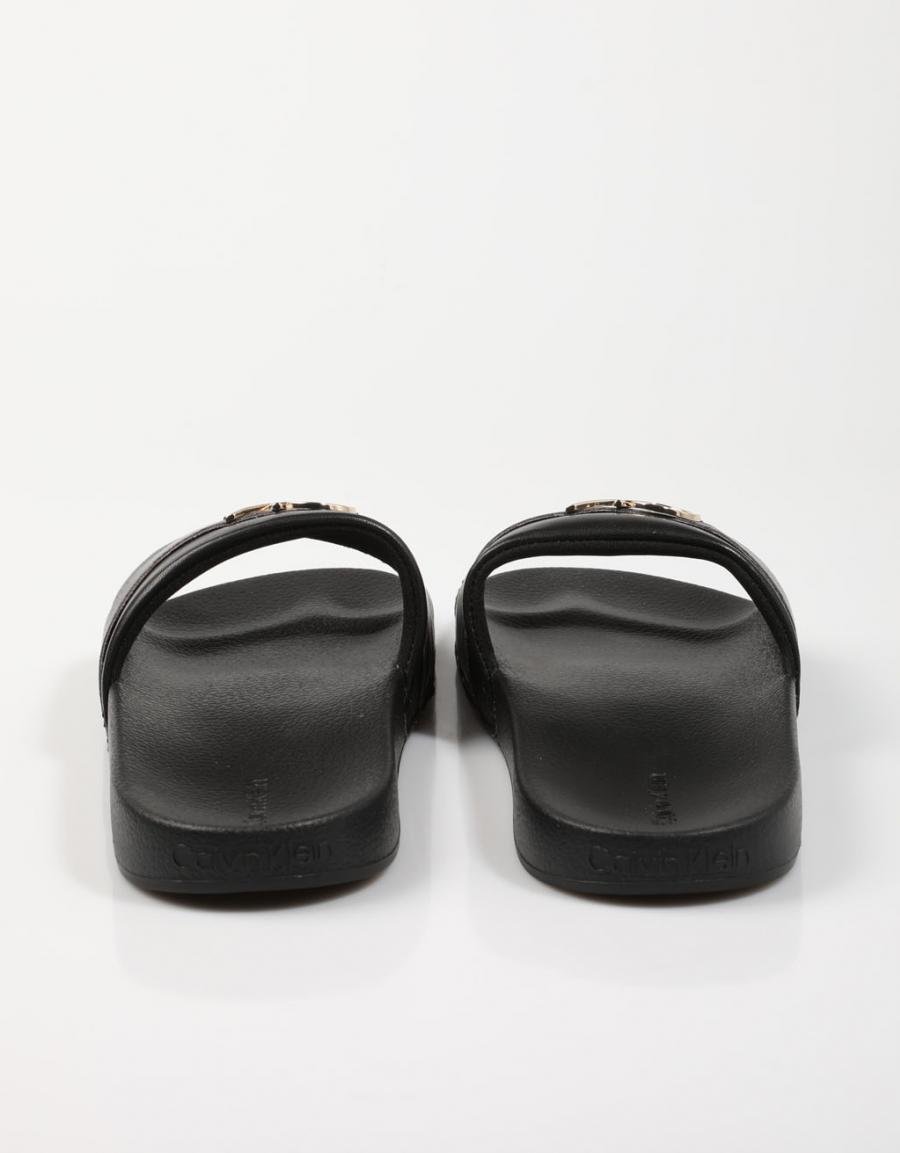 CHANCLAS CALVIN KLEIN POOL SLIDE W/HDW