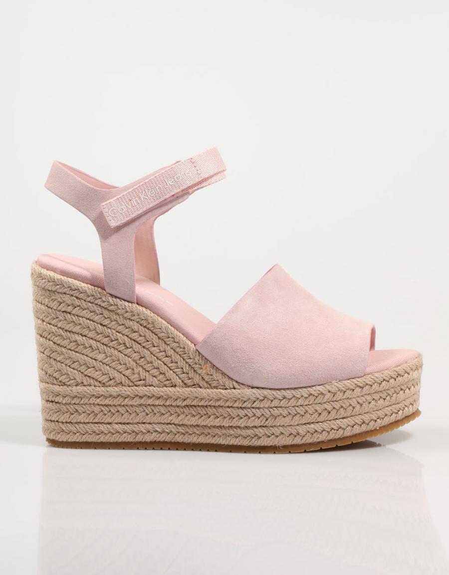 SANDALIAS CALVIN KLEIN WEDGE SANDAL ANKLE CLIP SU