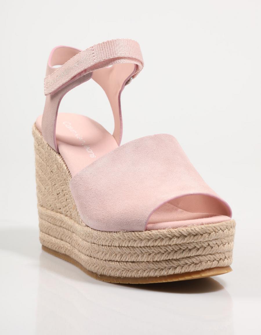 SANDALIAS CALVIN KLEIN WEDGE SANDAL ANKLE CLIP SU