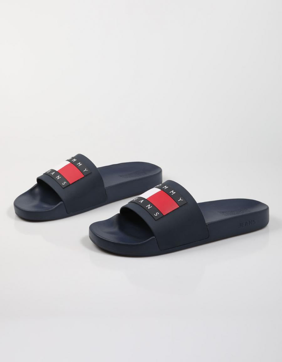 CHANCLAS TOMMY HILFIGER TOMMY en color Azul marino