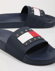 CHANCLAS TOMMY HILFIGER TOMMY en color Azul marino