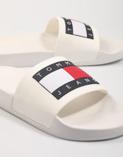 CHANCLAS TOMMY HILFIGER TOMMY en color Blanco