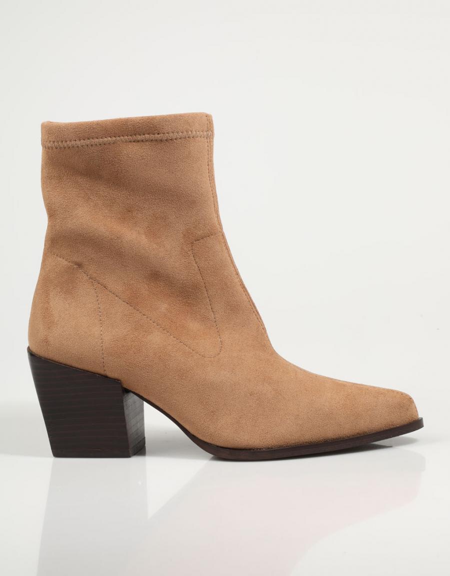 BOTINES MISS ELASTIC 77698 en color Cuero