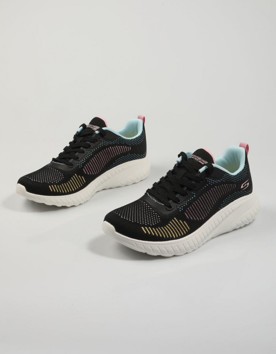 SKECHERS BOBS, ZAPATILLAS Negro Lona 81204 – Mayka
