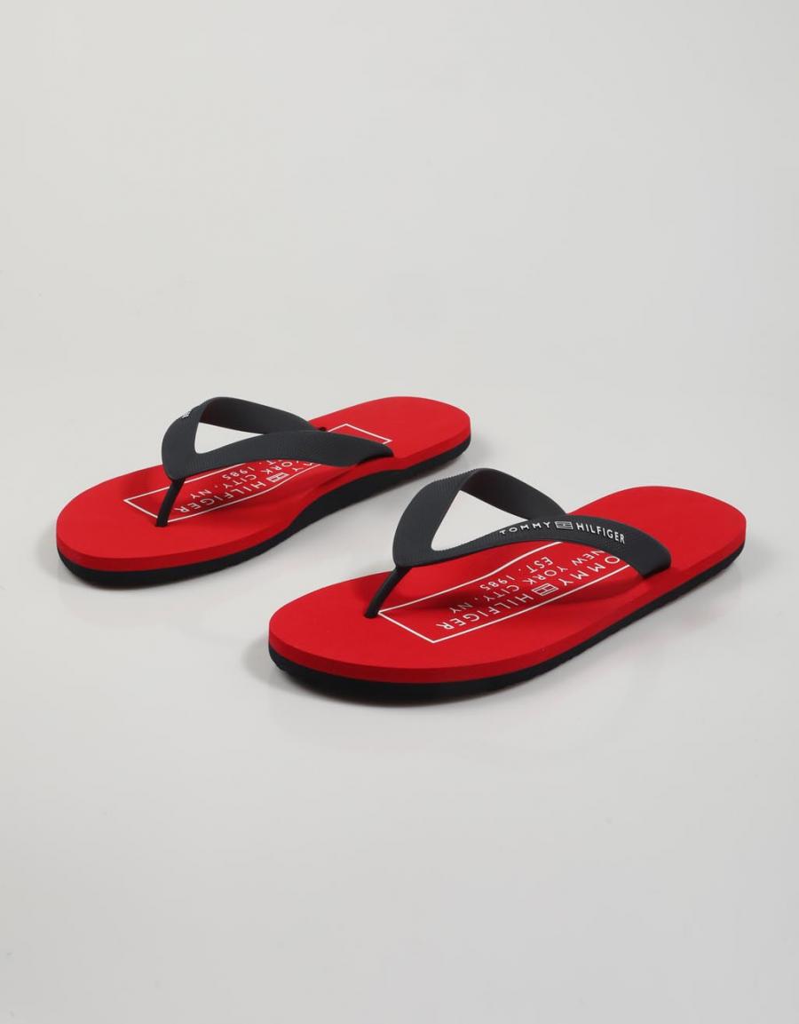 CHANCLAS TOMMY HILFIGER RUBBER