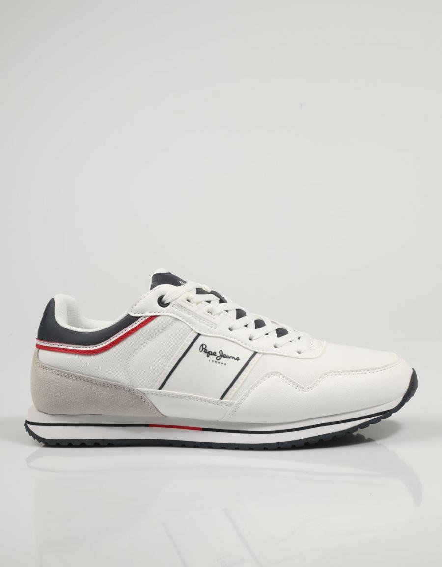 ZAPATILLAS PEPE JEANS TOUR en color Blanco