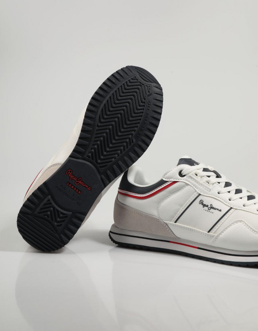 ZAPATILLAS PEPE JEANS TOUR en color Blanco
