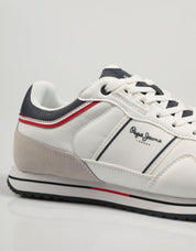ZAPATILLAS PEPE JEANS TOUR en color Blanco