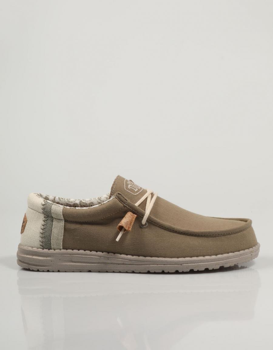 ZAPATOS SPORT DUDE WALLY en color Kaki