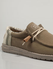 ZAPATOS SPORT DUDE WALLY en color Kaki