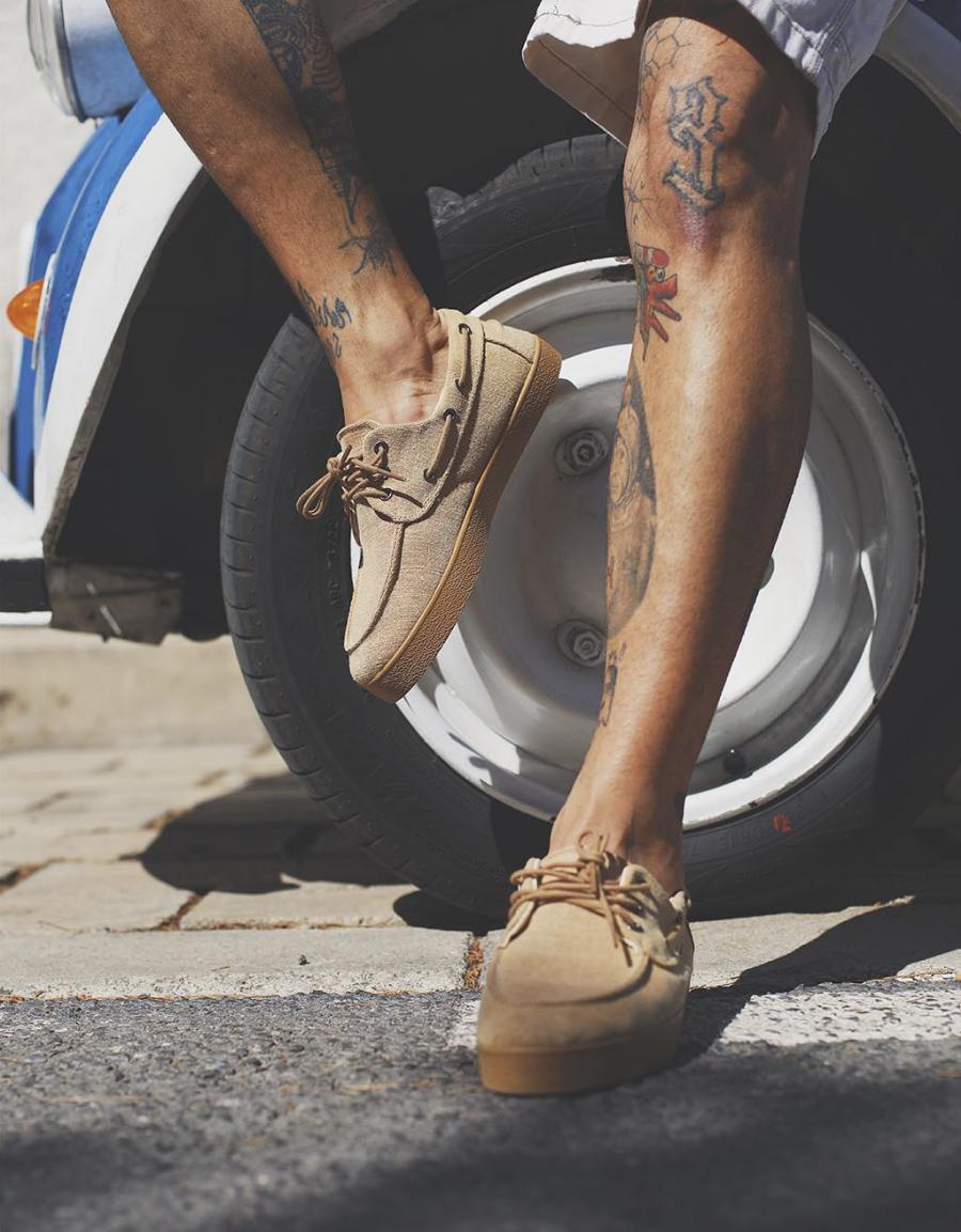 ZAPATOS SPORT POMPEII PETRA en color Beige