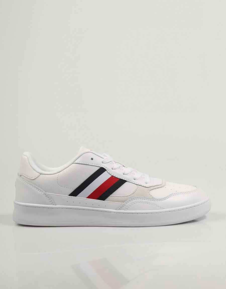 ZAPATILLAS TOMMY HILFIGER COURT CUPSOLE RETRO LTH STRIPES