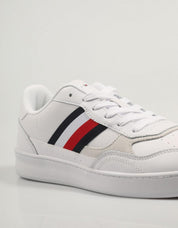 ZAPATILLAS TOMMY HILFIGER COURT CUPSOLE RETRO LTH STRIPES