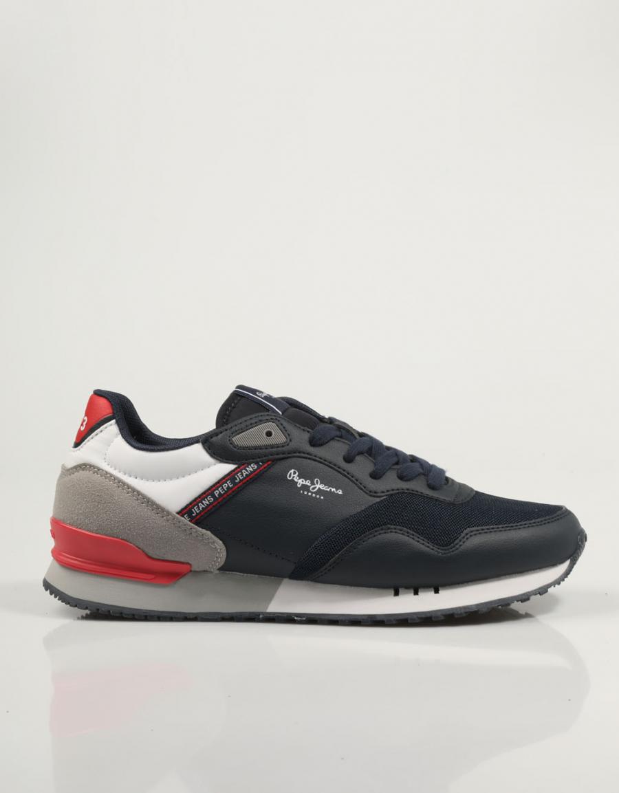 ZAPATILLAS PEPE JEANS LONDON BRIGHT M  PMS30991 en color Azul marino