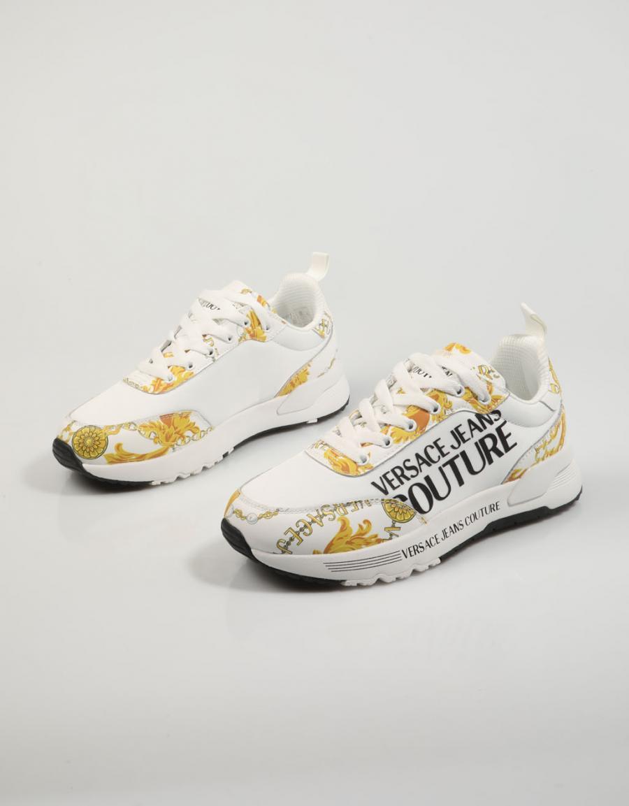 ZAPATILLAS VERSACE FONDO DYNAMIC 75VA3SA3 en color Blanco