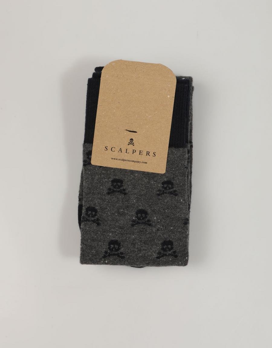 CALCETINES SCALPERS BAGS SOCKS 25761 en color Gris
