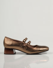 ZAPATOS VESTIR HISPANITAS HI232989 en color Oro