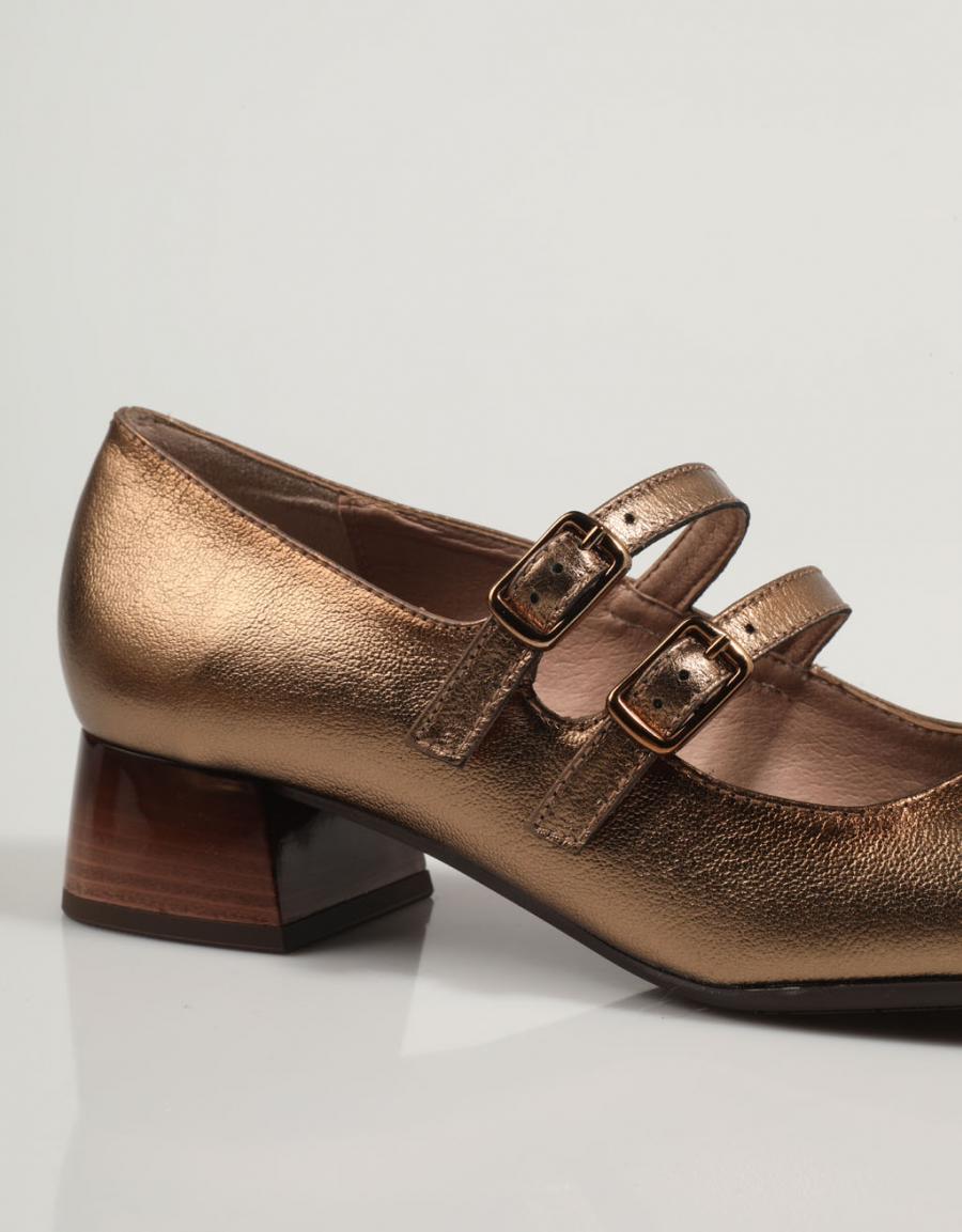 ZAPATOS VESTIR HISPANITAS HI232989 en color Oro