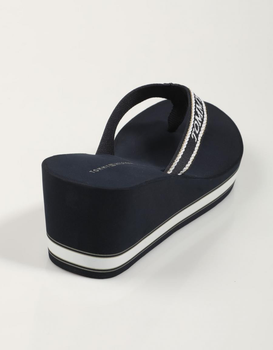 CHANCLAS TOMMY HILFIGER HILFIGER WEDGE BEACH SANDAL