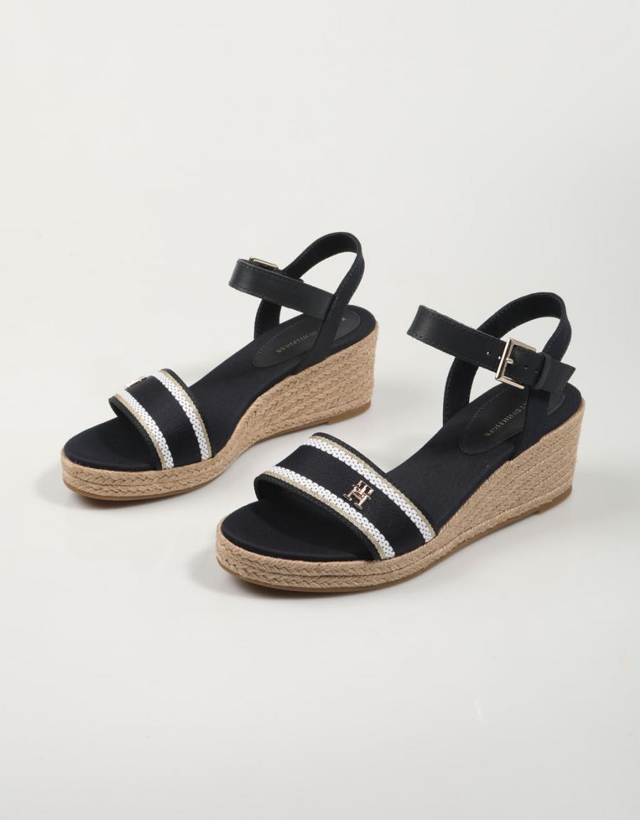 SANDALIAS TOMMY HILFIGER WEBBING WEDGE SANDAL