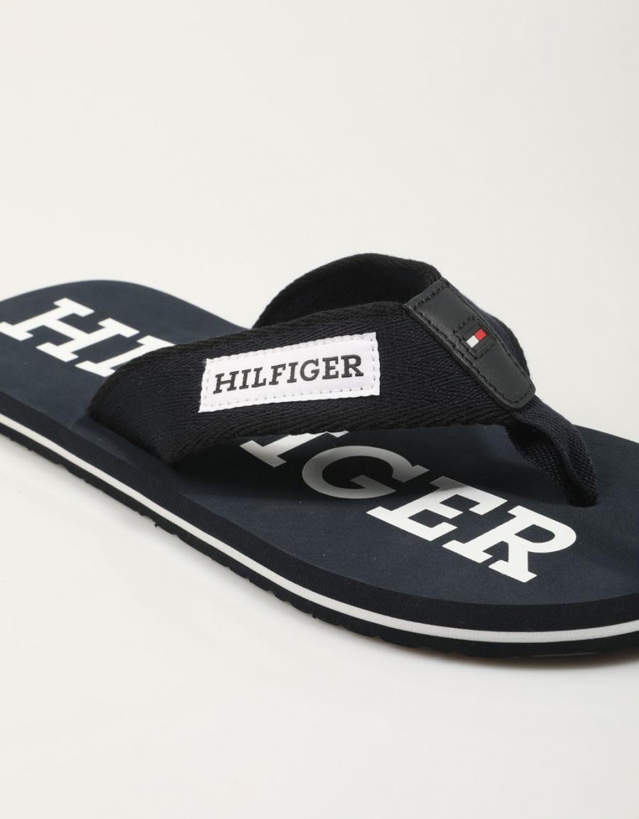 CHANCLAS TOMMY HILFIGER PATCH HILFIGER BEACH SANDAL