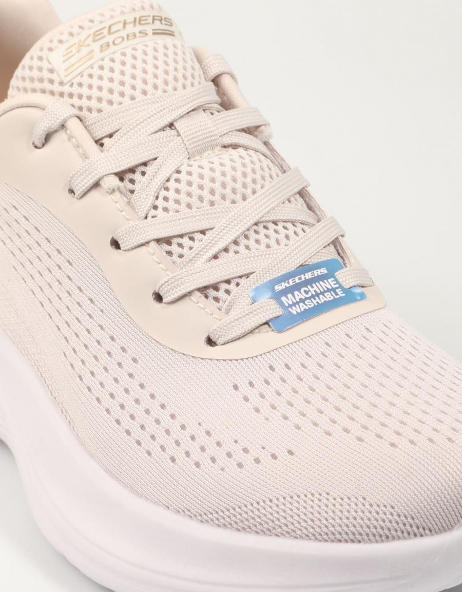 SKECHERS BOBS INFINITY, ZAPATILLAS Beige Lona 84416 – Mayka