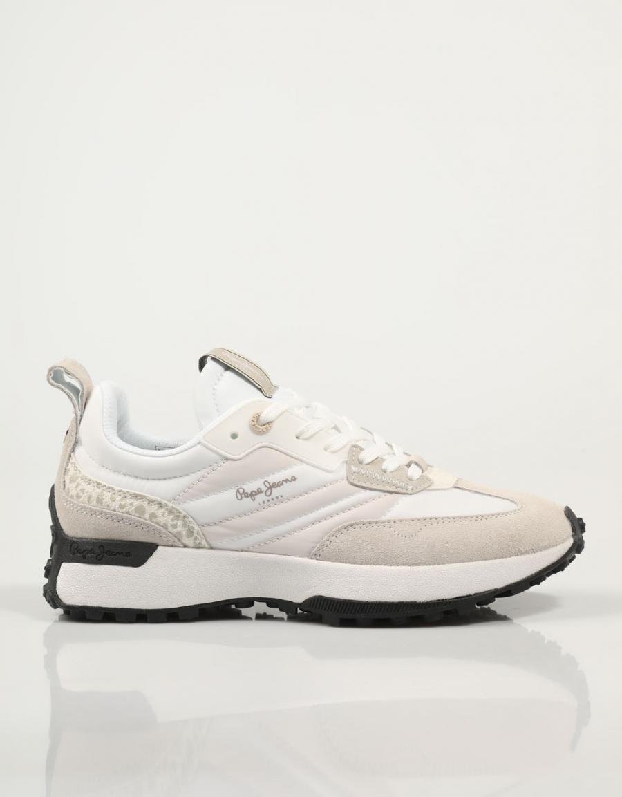 ZAPATILLAS PEPE JEANS LUCKY PRINT - PLS60005 en color Blanco