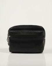 NECESER CALVIN KLEIN LOGO PRINT POUCH W/FRONT POCKET