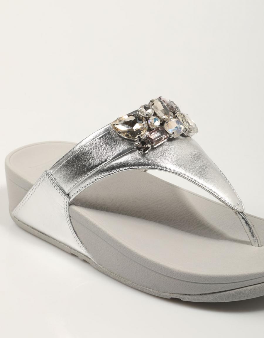 SANDALIAS FITFLOP W LULU JEWEL DELUXE METALLIC LEA