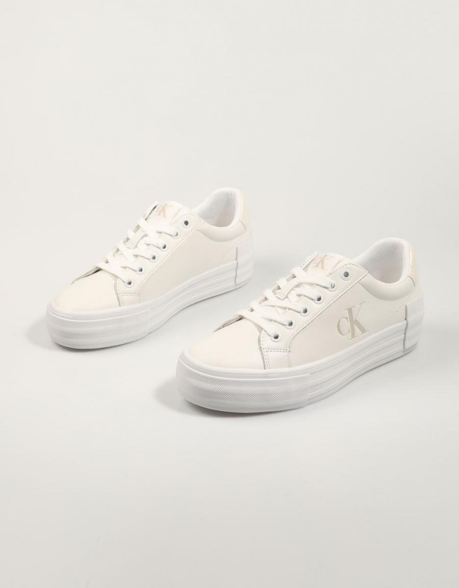 ZAPATILLAS CALVIN KLEIN VULC FLATFORM LOW MG LTH