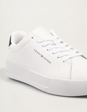 ZAPATILLAS TOMMY HILFIGER TH COURT LEATHER GRAIN ESS