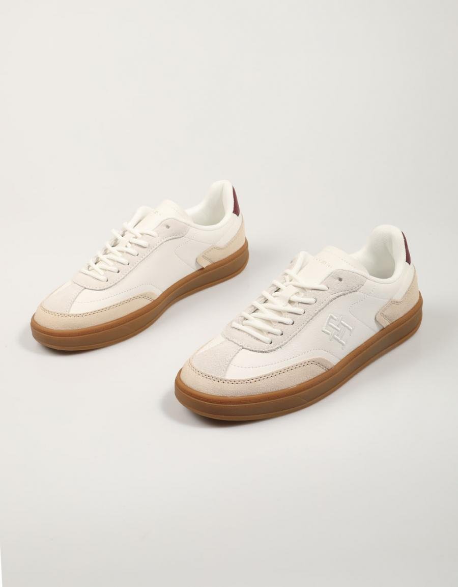 ZAPATILLAS TOMMY HILFIGER TH HERITAGE COURT SNEAKER LTHR