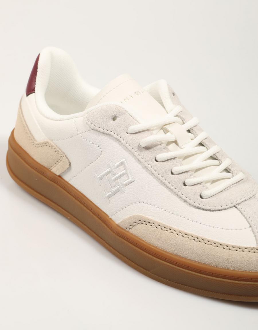 ZAPATILLAS TOMMY HILFIGER TH HERITAGE COURT SNEAKER LTHR