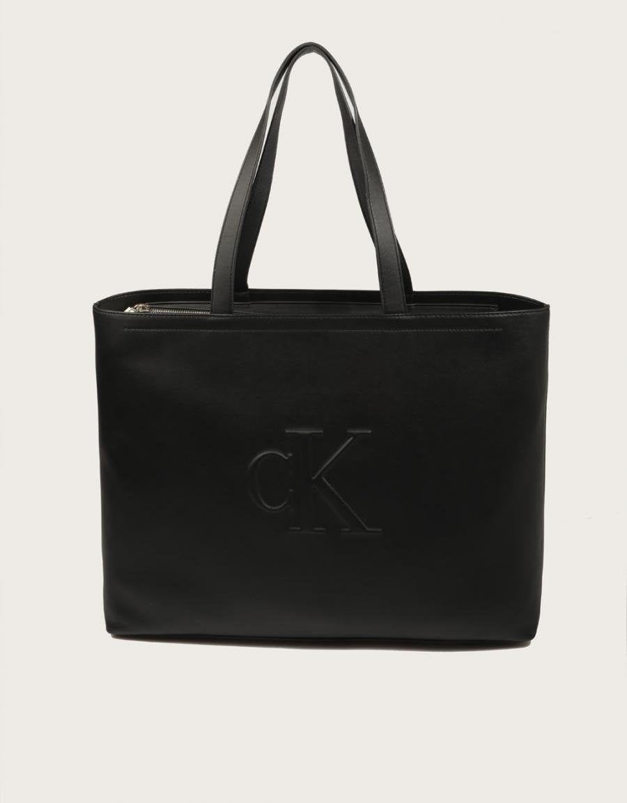 BOLSO CALVIN KLEIN SCULPTED SLIM TOTE34 DEBOSS