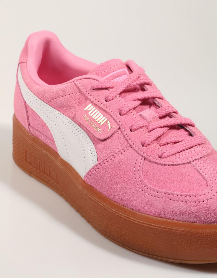 Puma Palermo Puma Plateau Rosa Puma Schuhe Damen Rot PUMA Sneaker