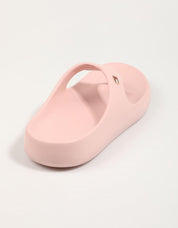 CHANCLAS TOMMY HILFIGER ISLA TH COMFORT BEACH SANDAL en color Rosa