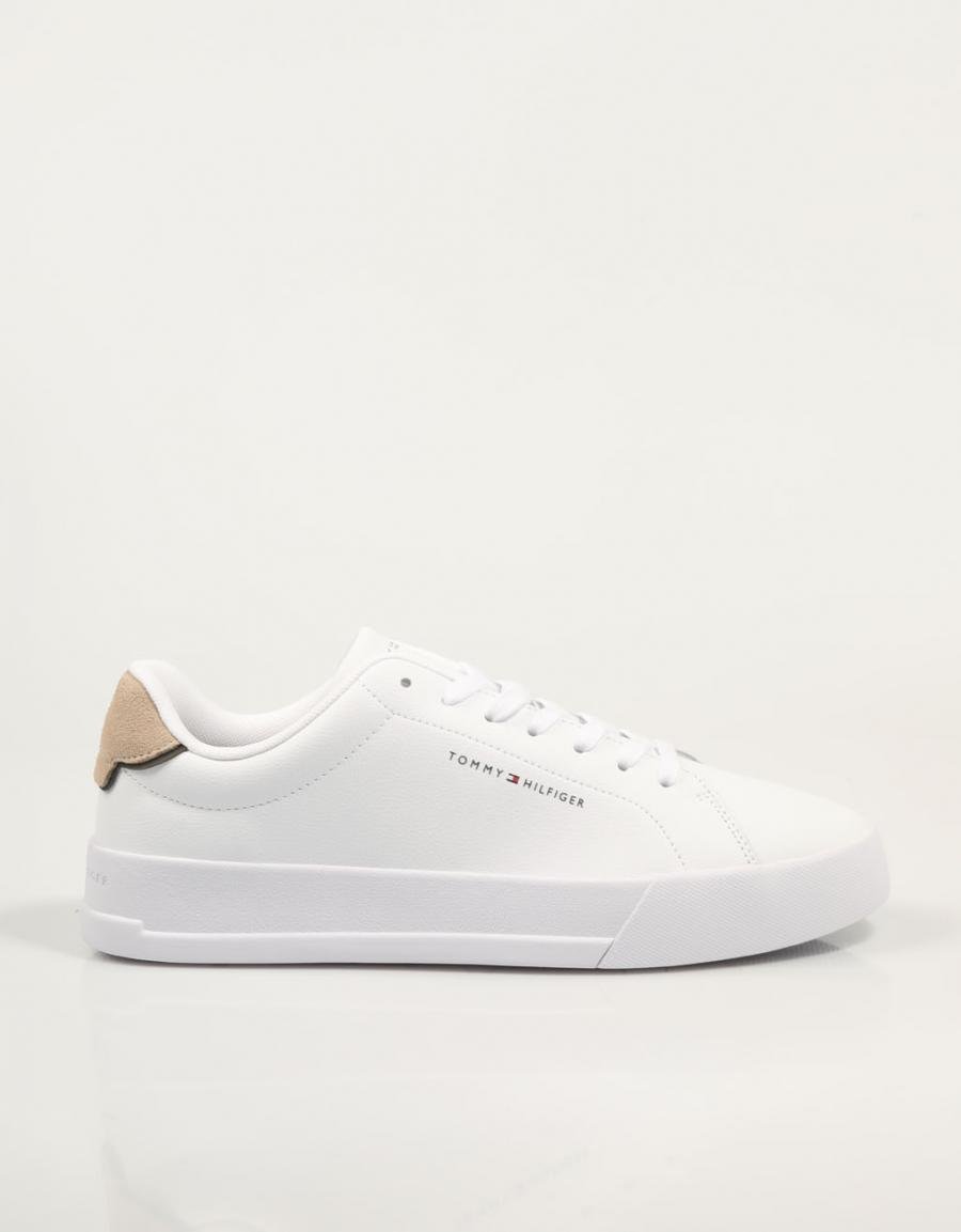 ZAPATILLAS TOMMY HILFIGER TH COURT LT WHITE