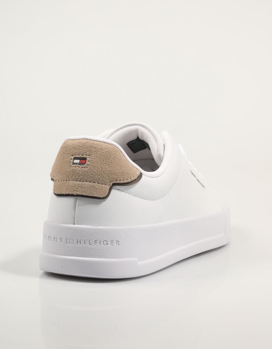 ZAPATILLAS TOMMY HILFIGER TH COURT LT WHITE