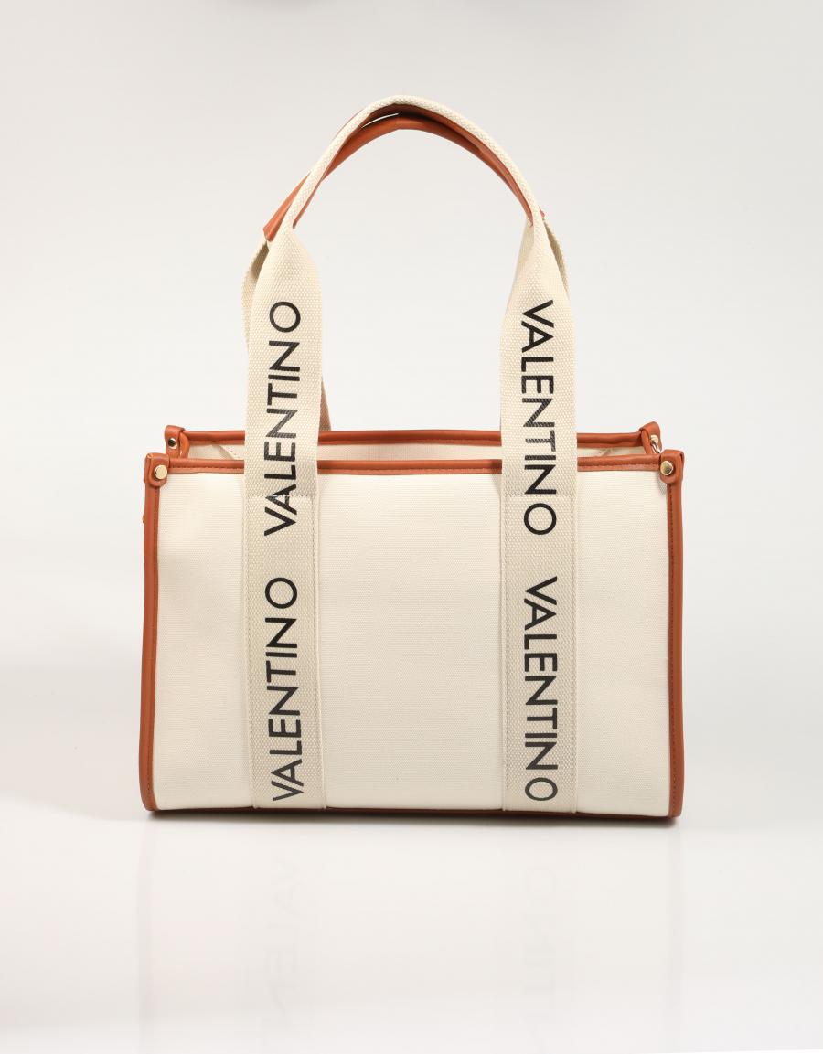 BOLSO VALENTINO CANDLE SHOPPING en color Beige