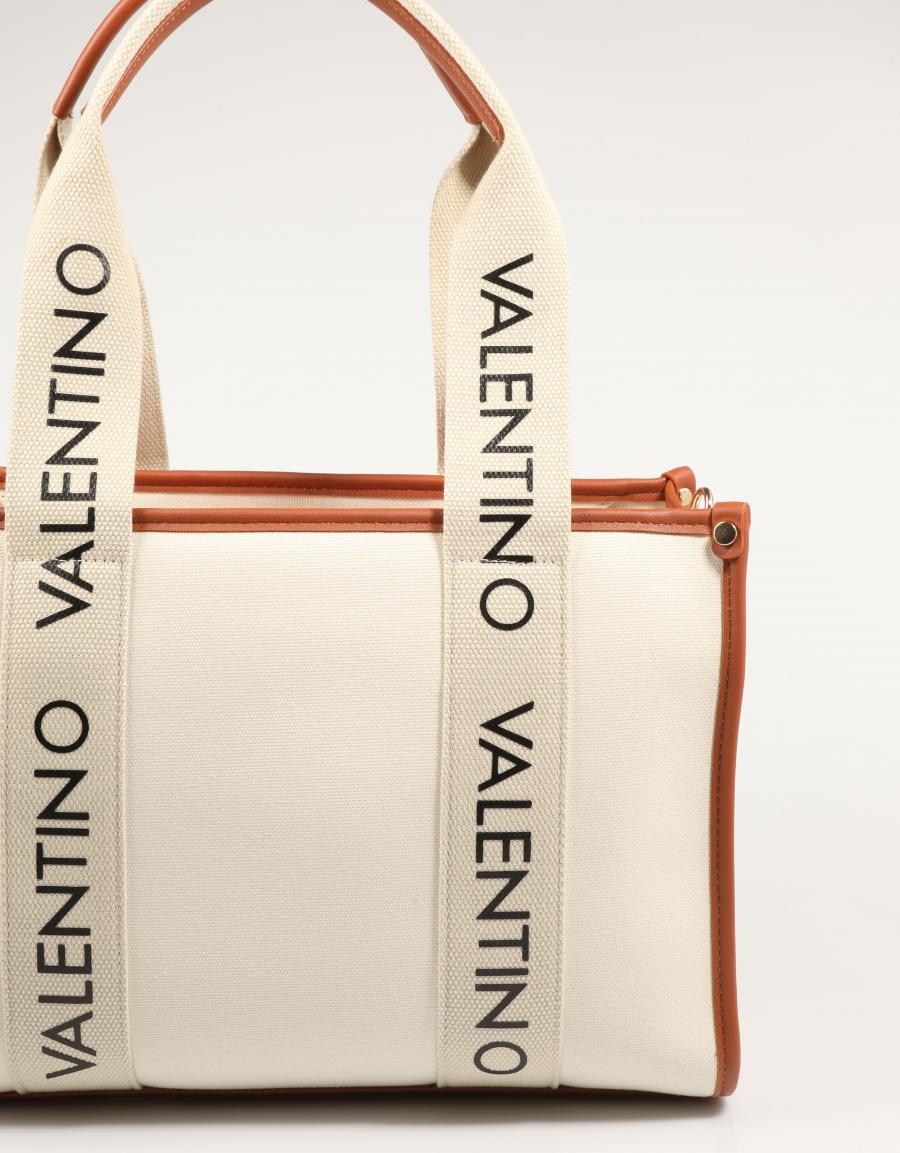 BOLSO VALENTINO CANDLE SHOPPING en color Beige