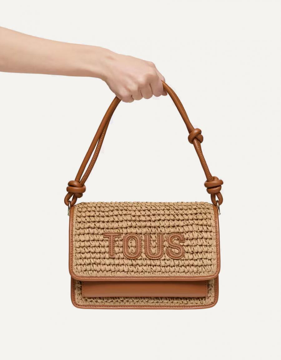 BOLSO TOUS AUDREE BANDOLERA M en color Beige
